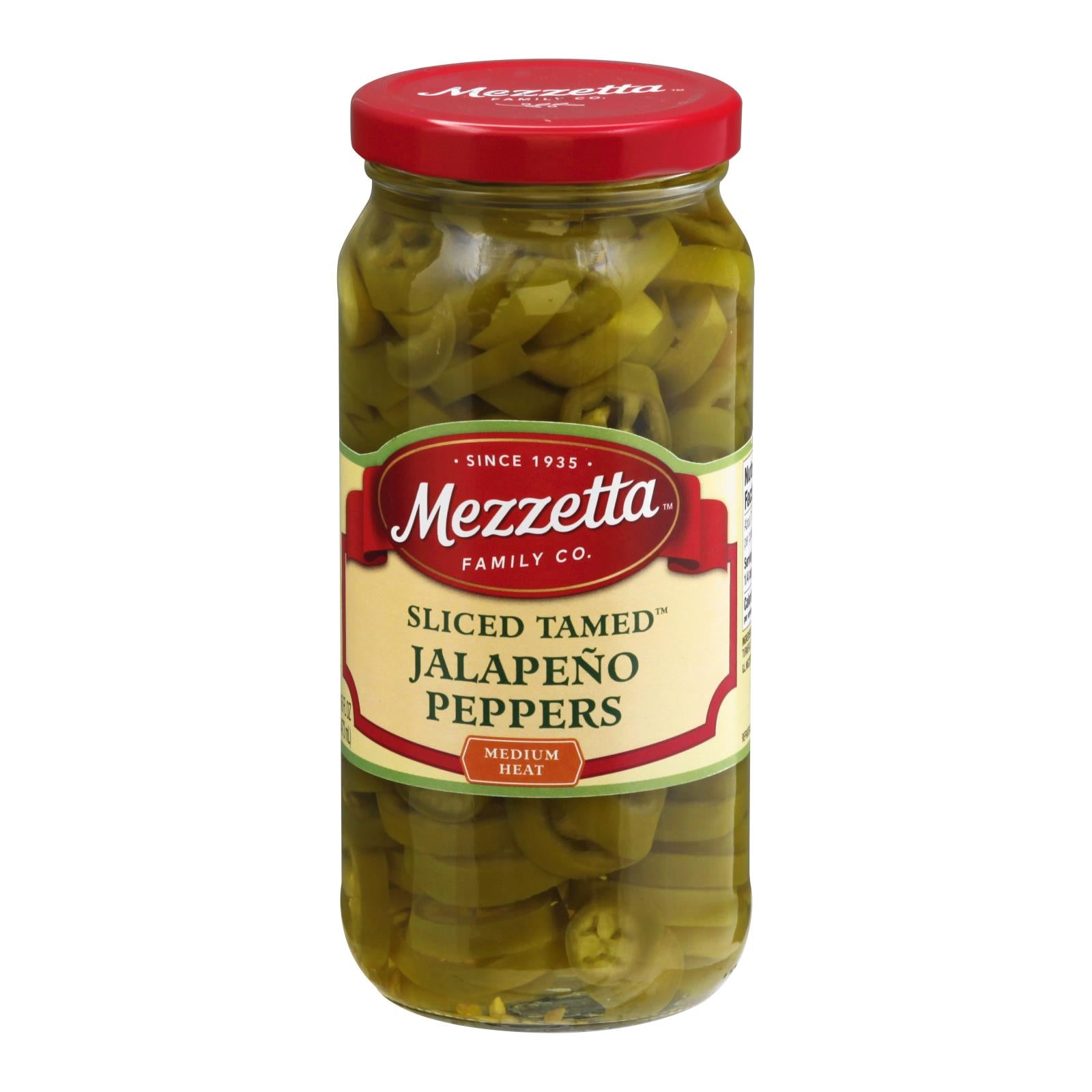 Mezzetta Tamed Diced Jalape?o Peppers - Case of 6 - 16 Fl oz.
