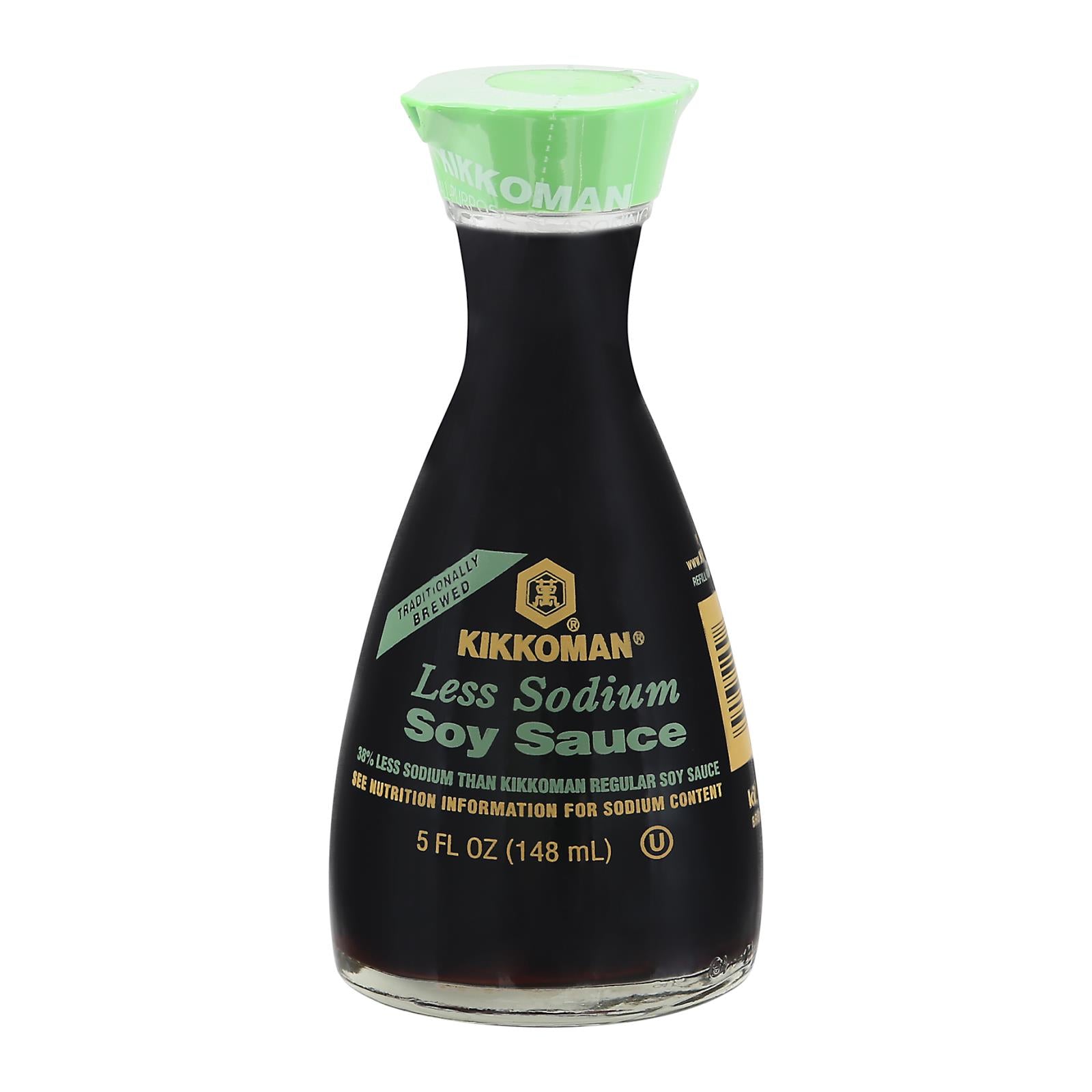 Kikkoman Soy Sauce - Less Sodium - 5 oz.