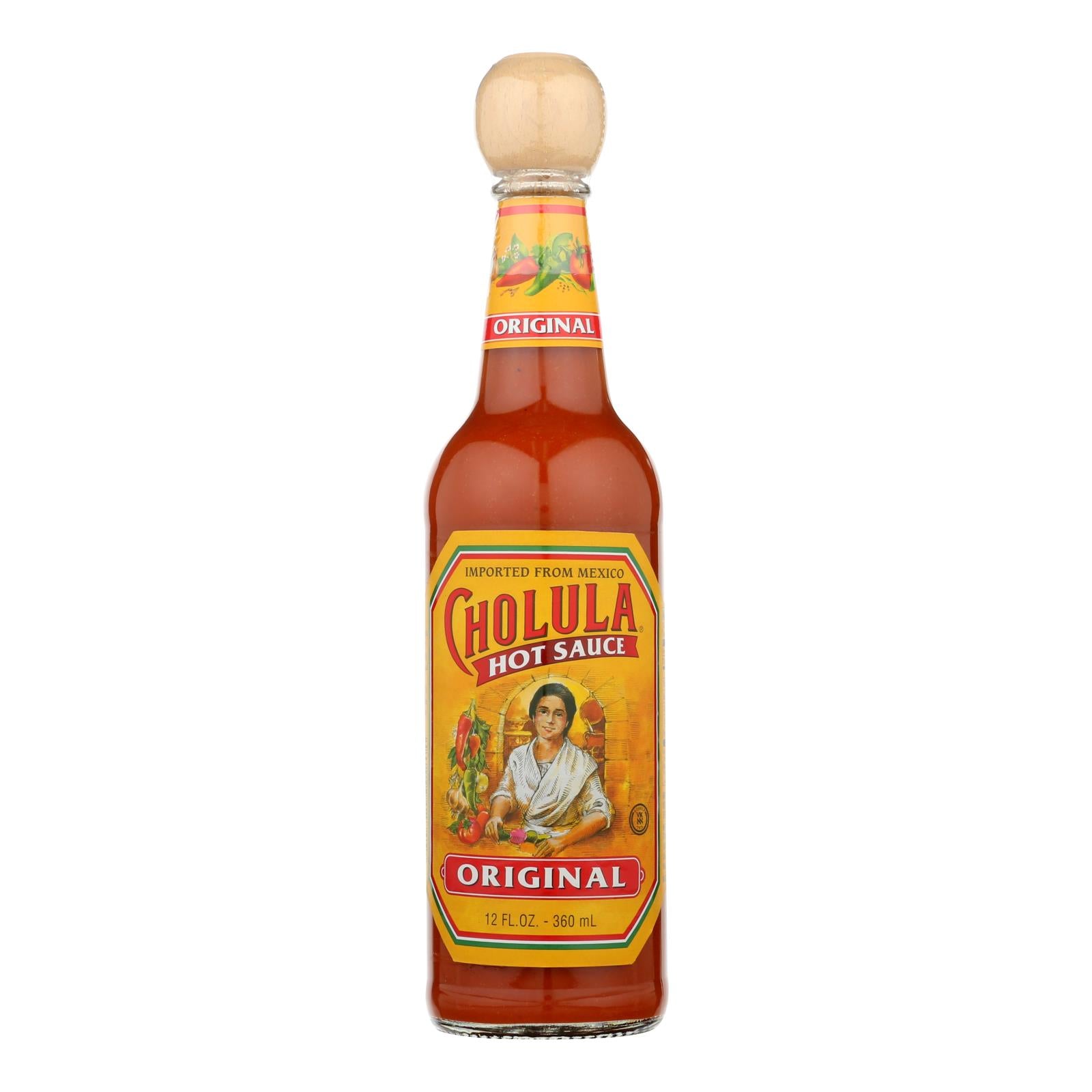 Cholula Hot Sauce - Original - Case of 12 - 12 Fl oz.