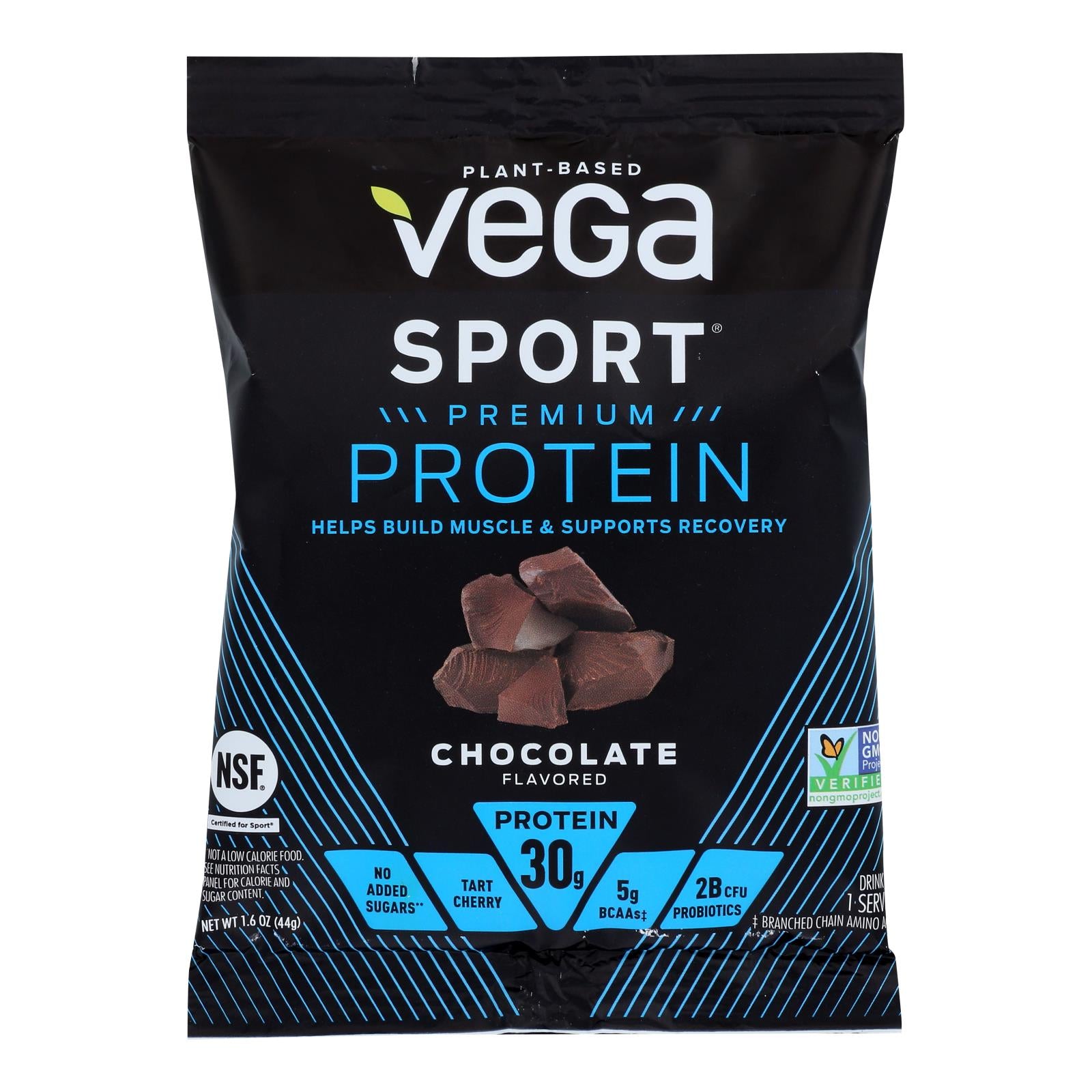Vega - Protein Mix - Chocolate - Case of 12 - 1.6 oz.