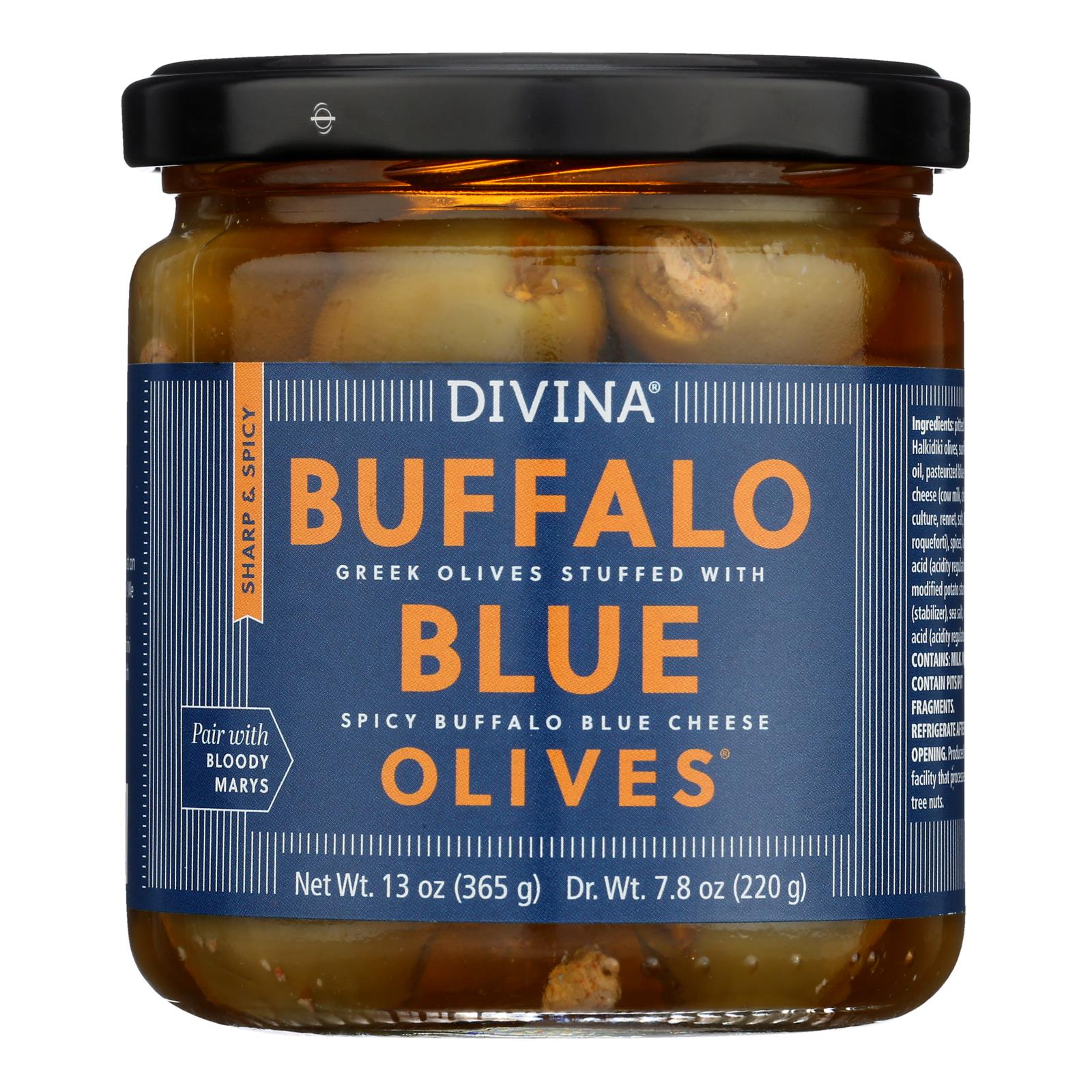 Divina - Olives Blue Buffalo - Case of 6 - 7.8 OZ