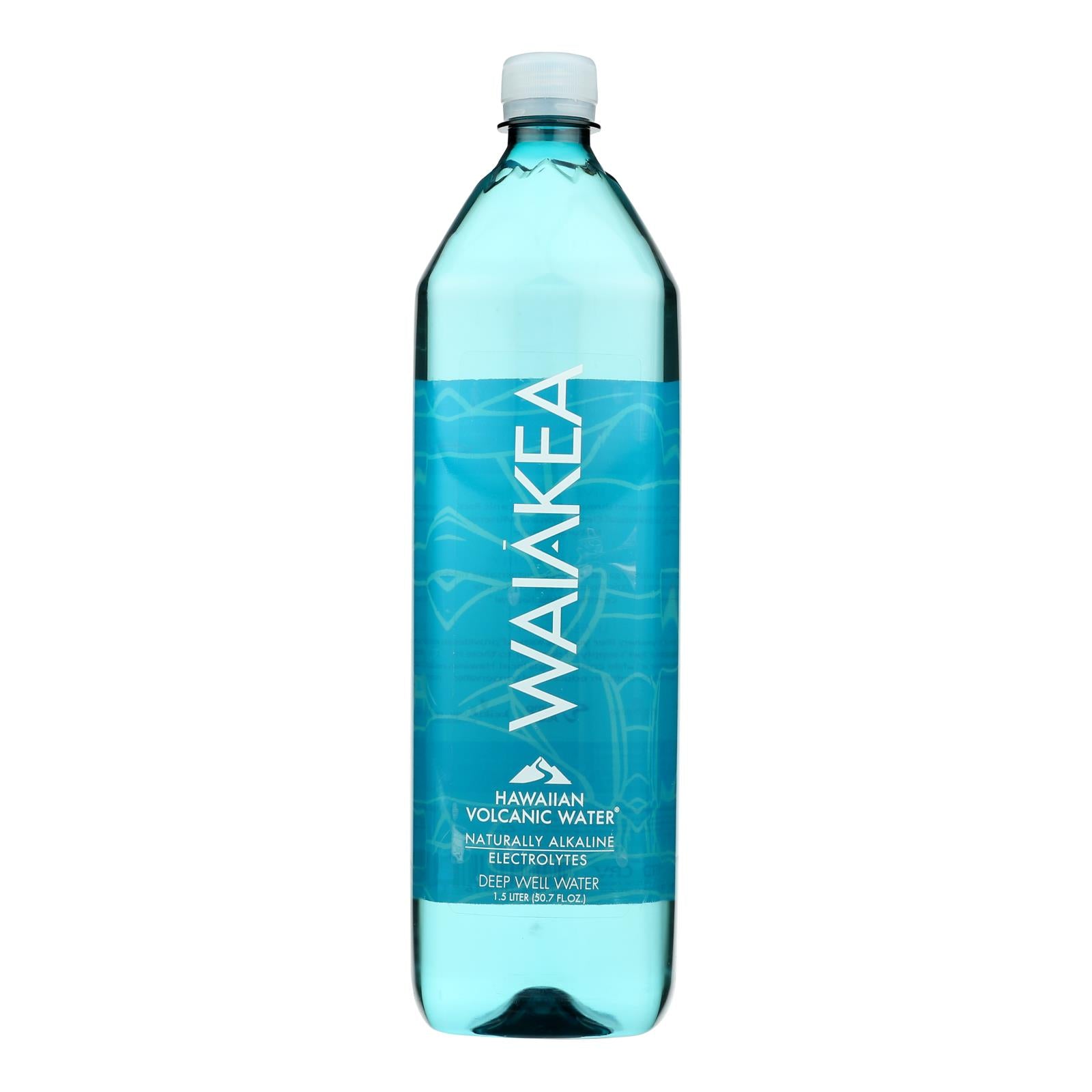 Waiakea - Water Volcanic - Case of 12 - 1.5 LTR