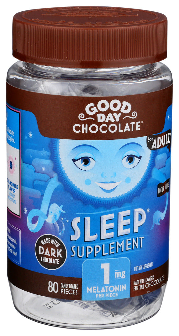 Good Day Chocolate - Sup Adlt Sleep Dchoc 1mg - EA of 1-80 CT