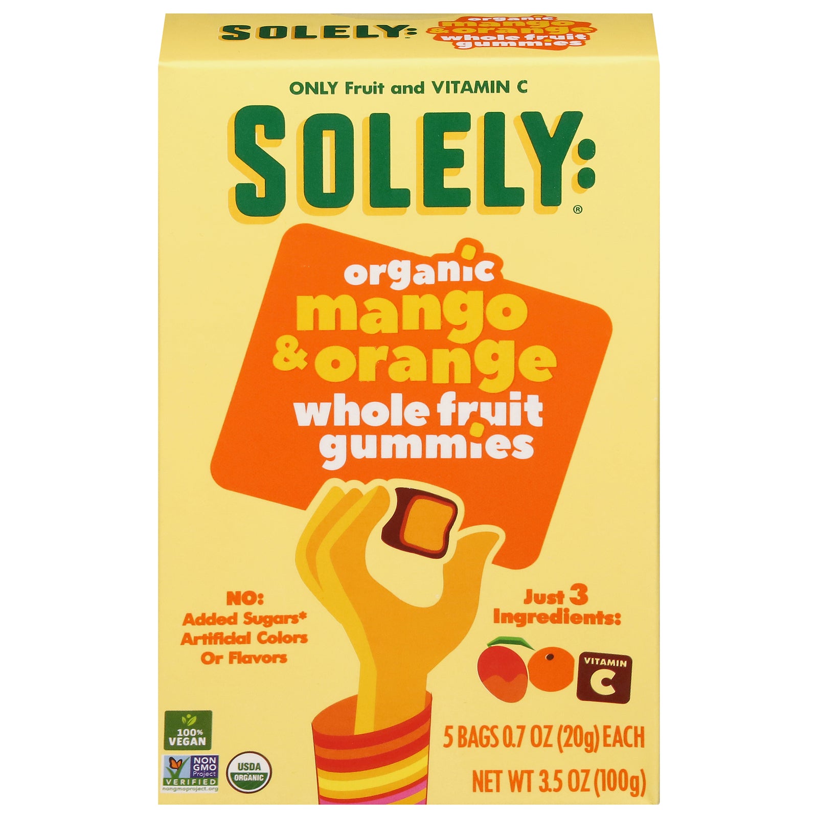 Solely - Drd Frt Og2 Mango&orange - CS of 8-3.5 OZ