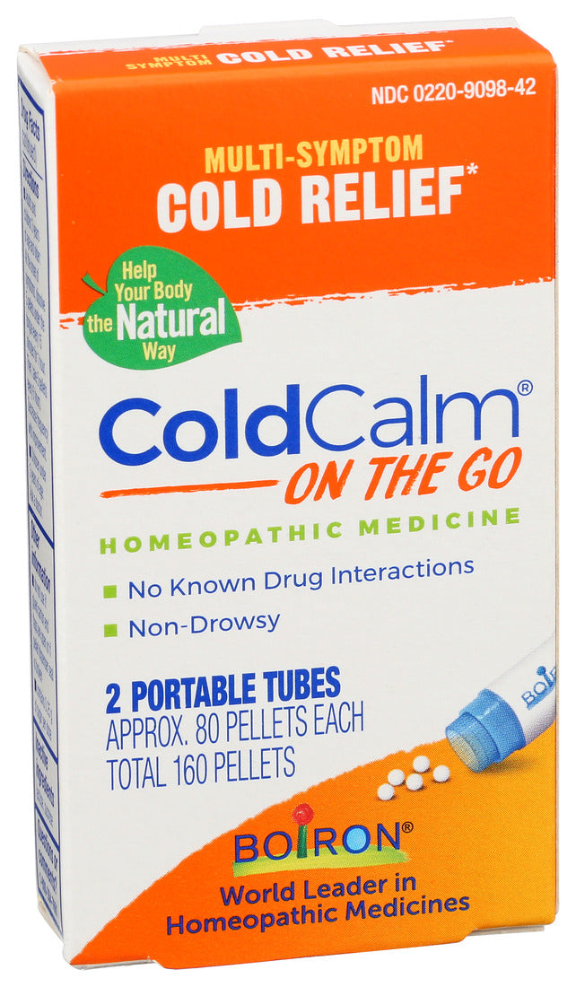 Boiron - Cold Calm 160 Pellets - EA of 1-2 CT