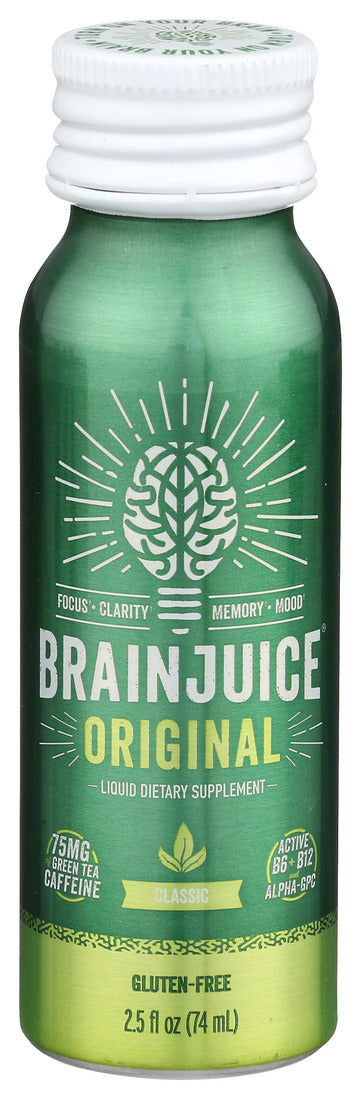 BrainJuice Original Classic BrainJuice 2.5 fl oz - Case of 12