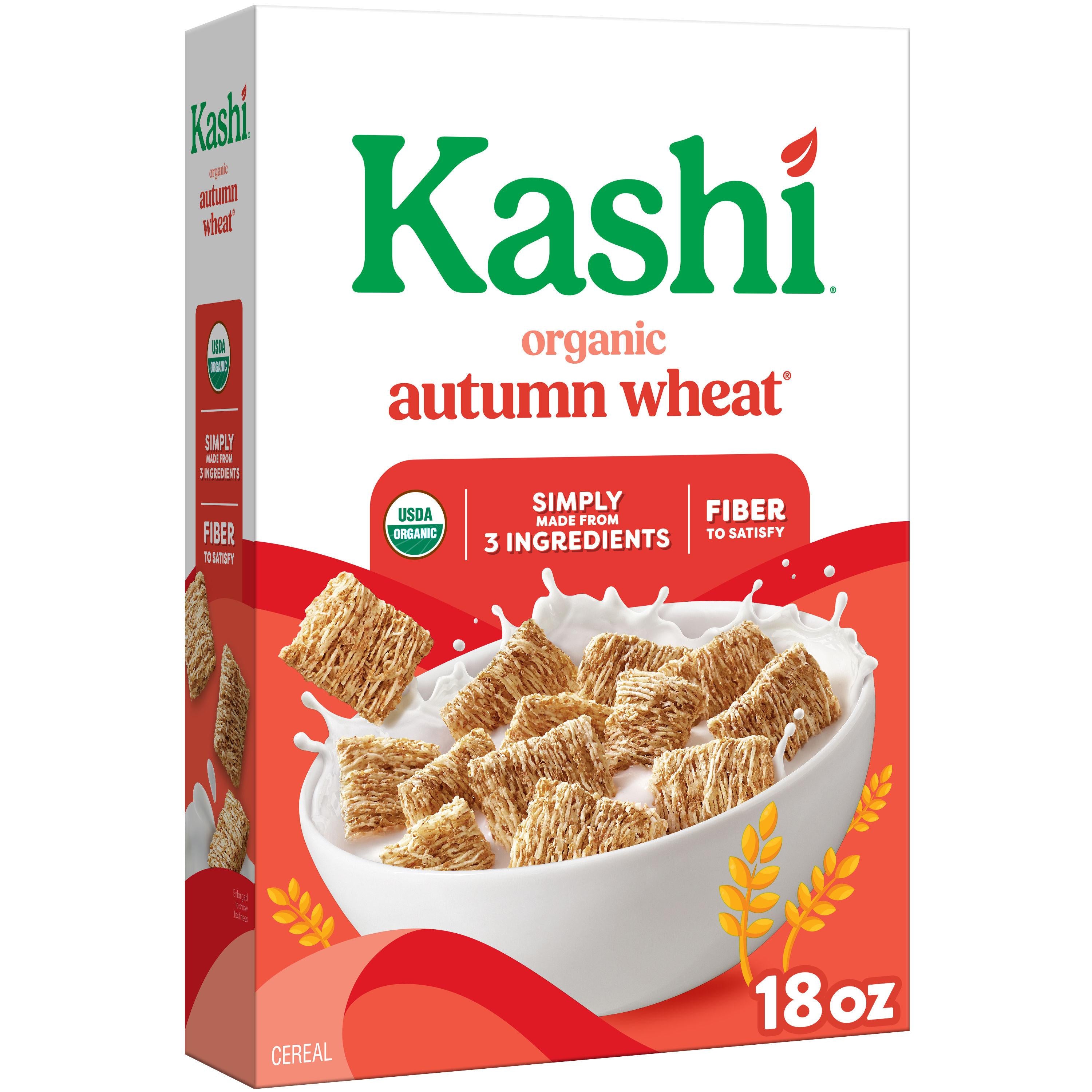 Kashi Organic Autumn Wheat Cereal 18 oz - Case of 8