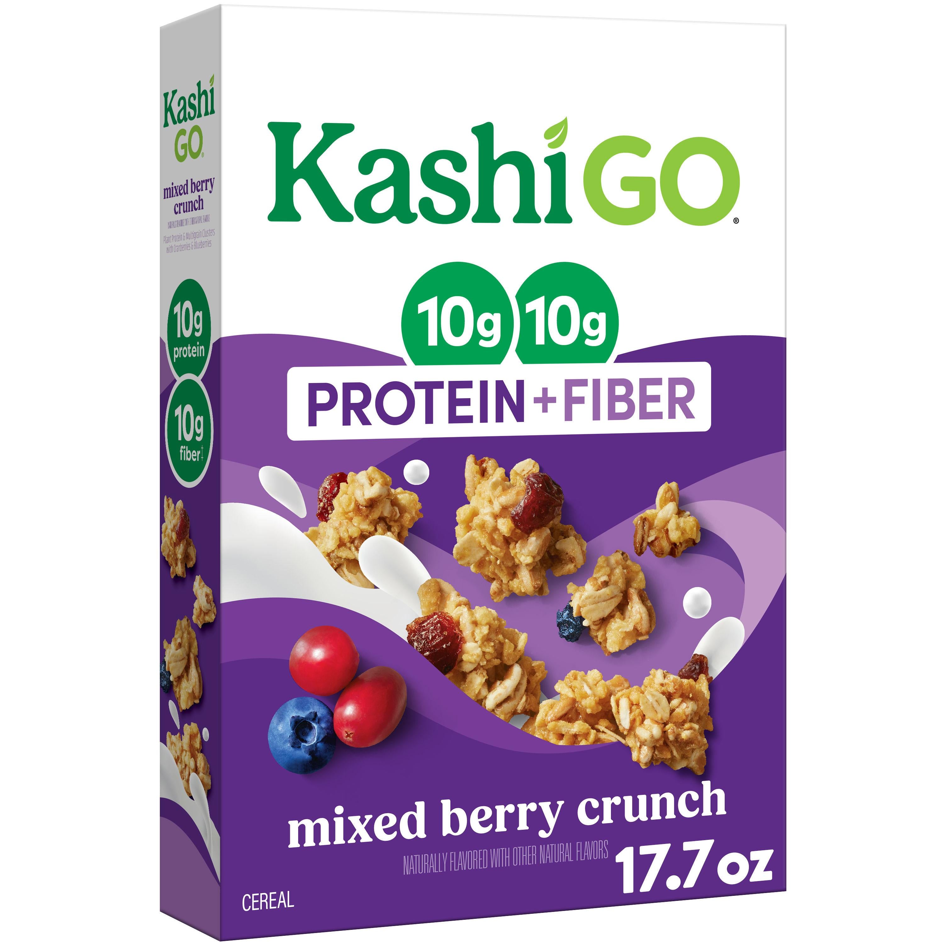 Kashi Go Mixed Berry Crunch Cereal 17.7 oz - Case of 10