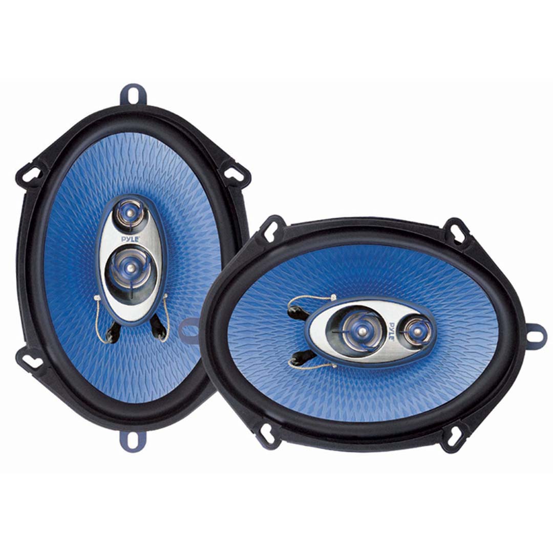 Pyle 5x7"/ 6x8" 3-Way Speakers
