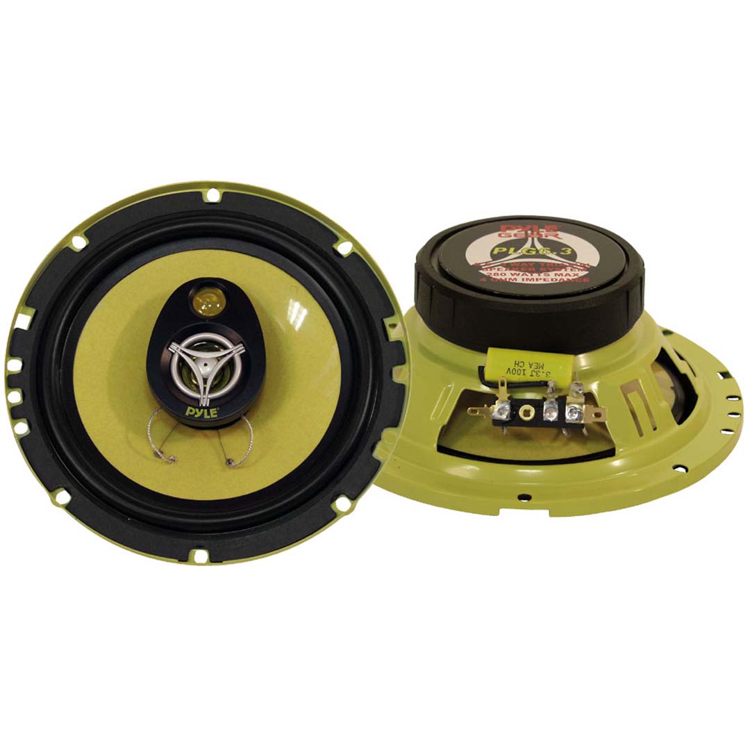 Pyle 6.5″ 3-Way Speakers