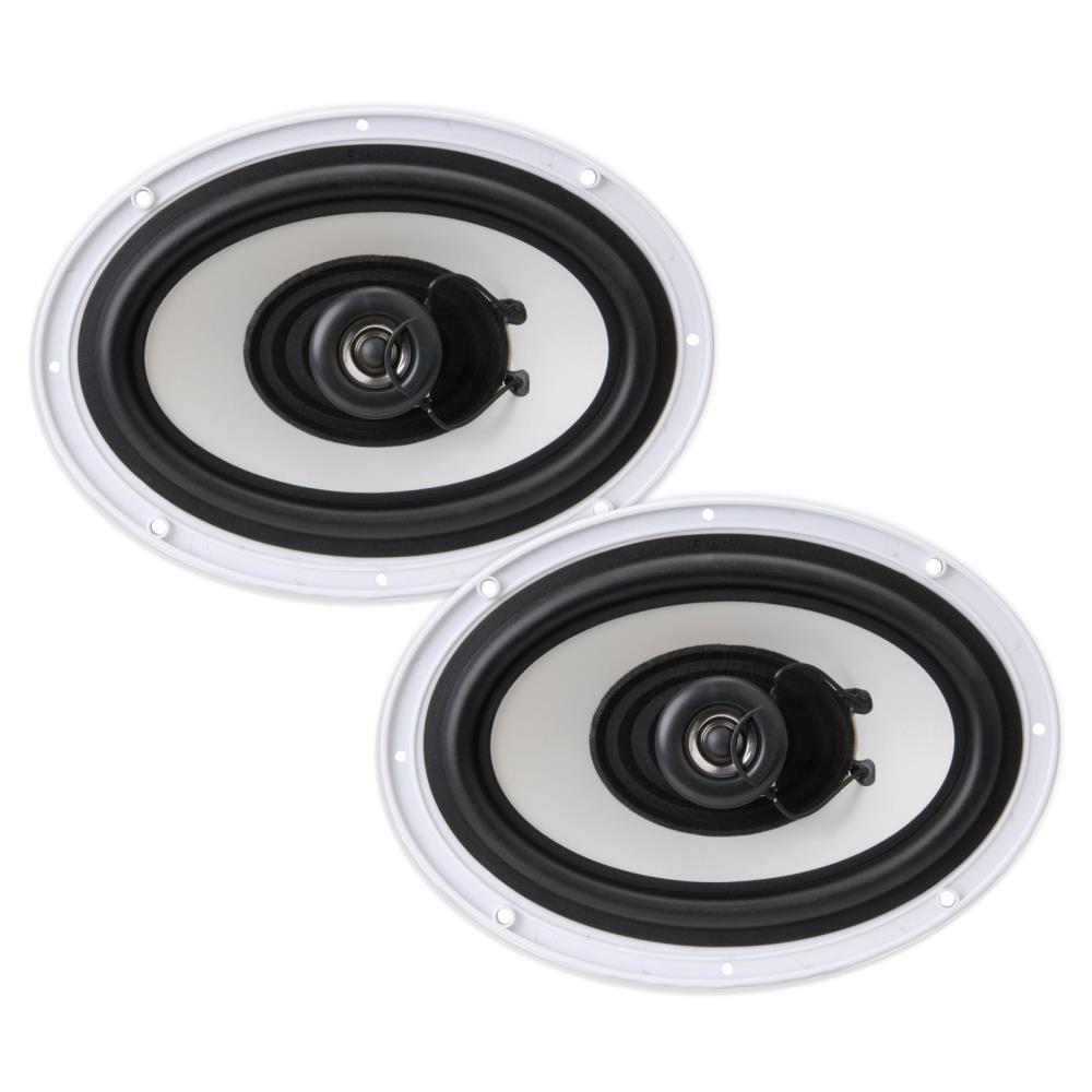 Pyle Marine 6×9” 2-Way Speakers (White)