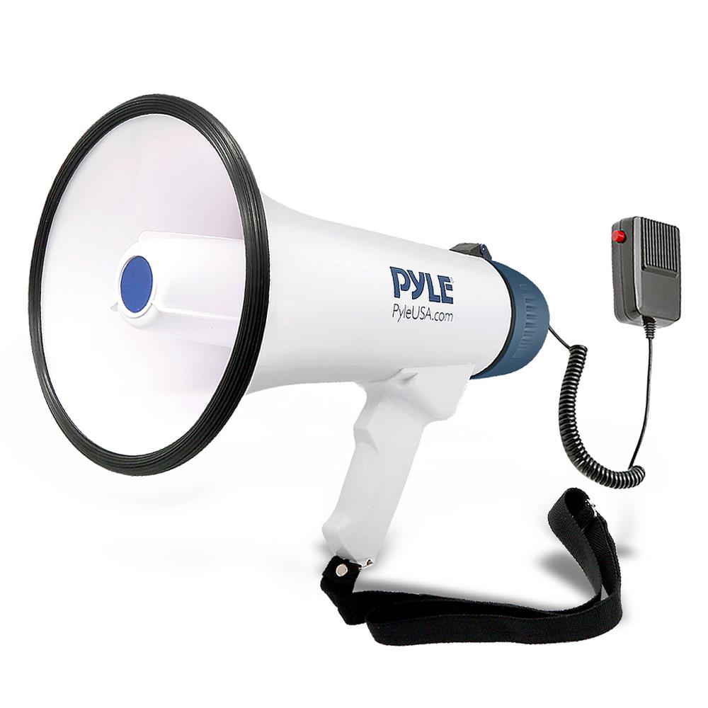 Pyle Pro Professional Dynamic Megaphone with recording detachable microphone
