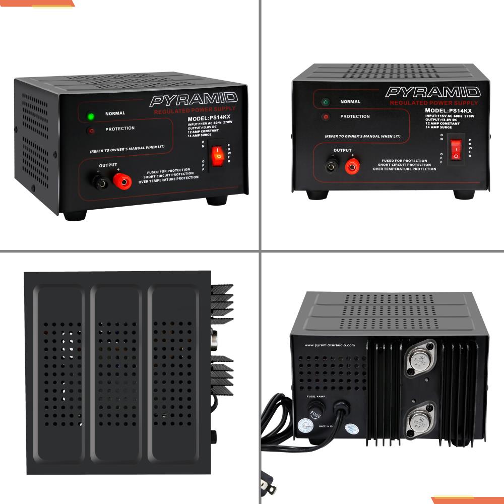 Pyramid (PS14KX.5) 12 Amp Power Supply