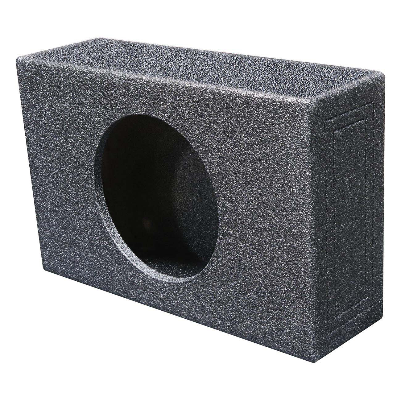 QPower Single 10" Universal Vented Truck Box Finished w/Bed Liner