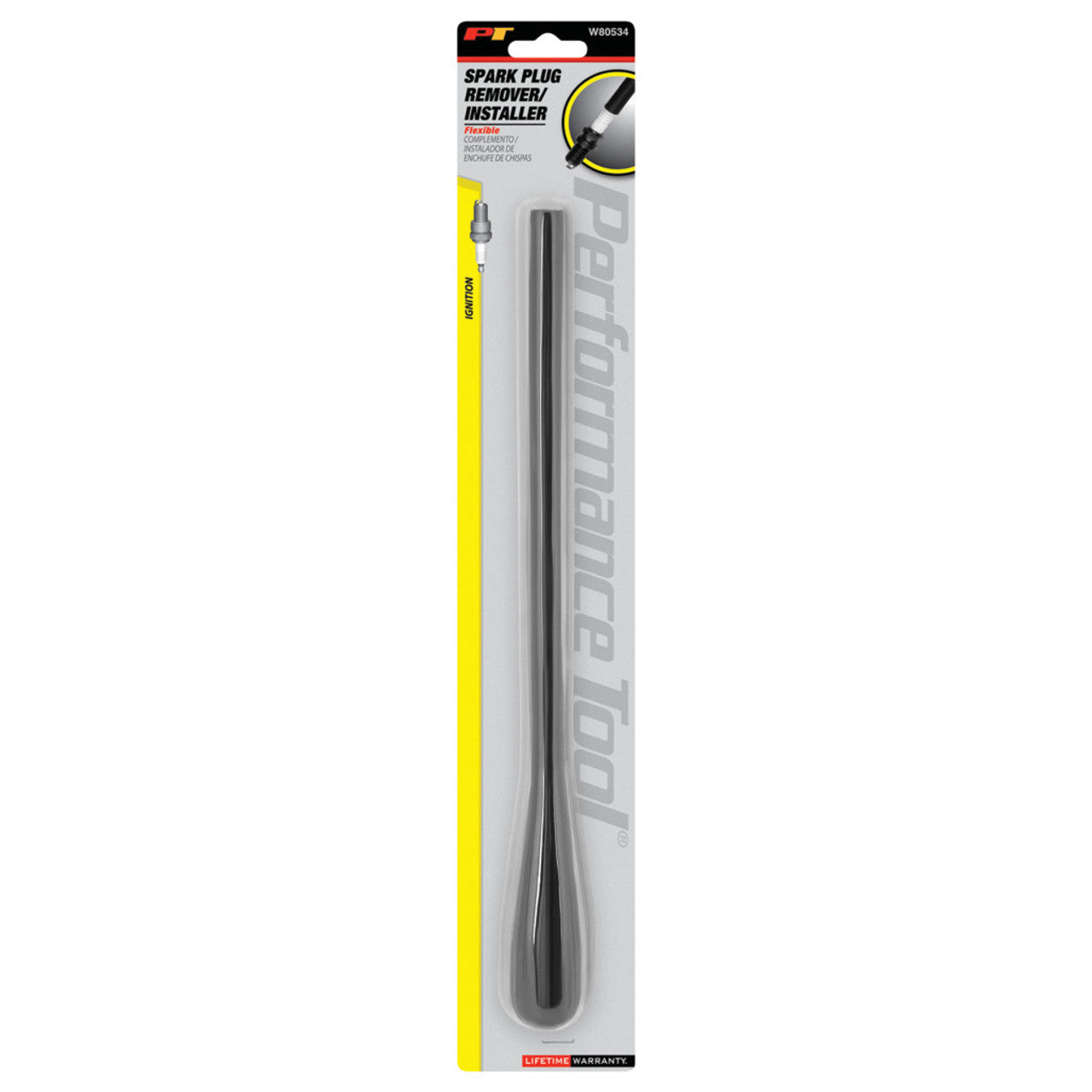 Performance Tool 13" Rubber Spark Plug Install and Removal Tool