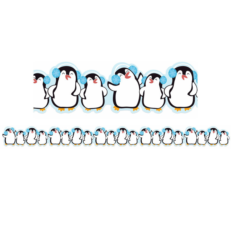 Winter Penguins Extra Wide Deco Trim®, 37 Feet