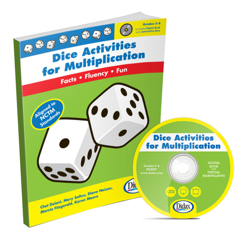 DIDAX - Dice Activities for Multiplication Book & CD