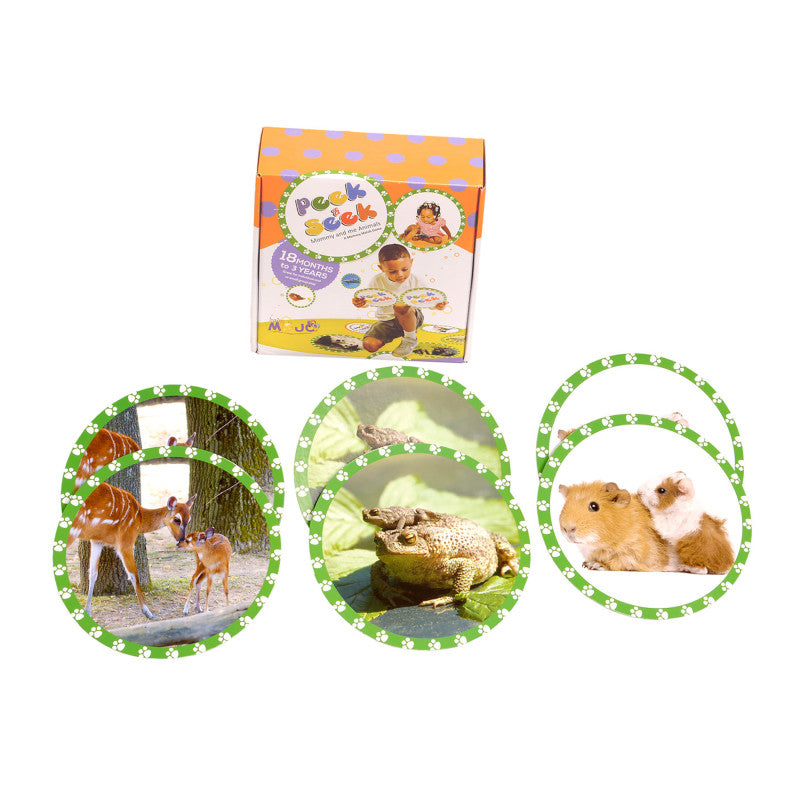 MOJO - Seek and Peek Mommy and Me Memory Match