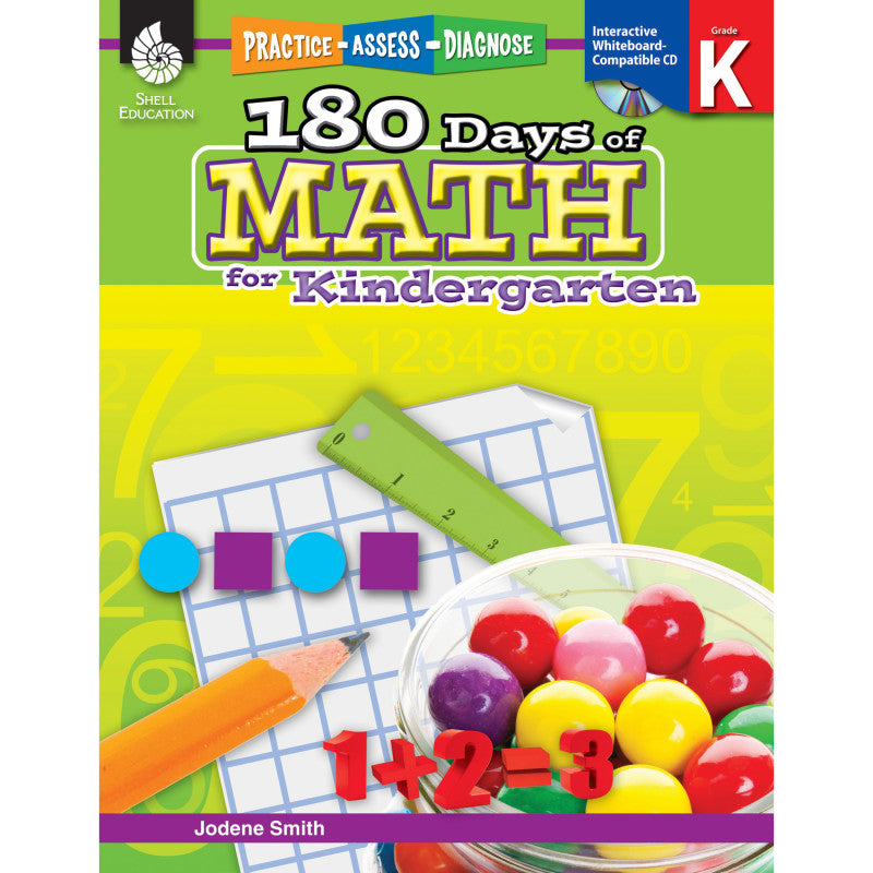 SHELL EDUCATION - 180 Days of Math for Kindergarten