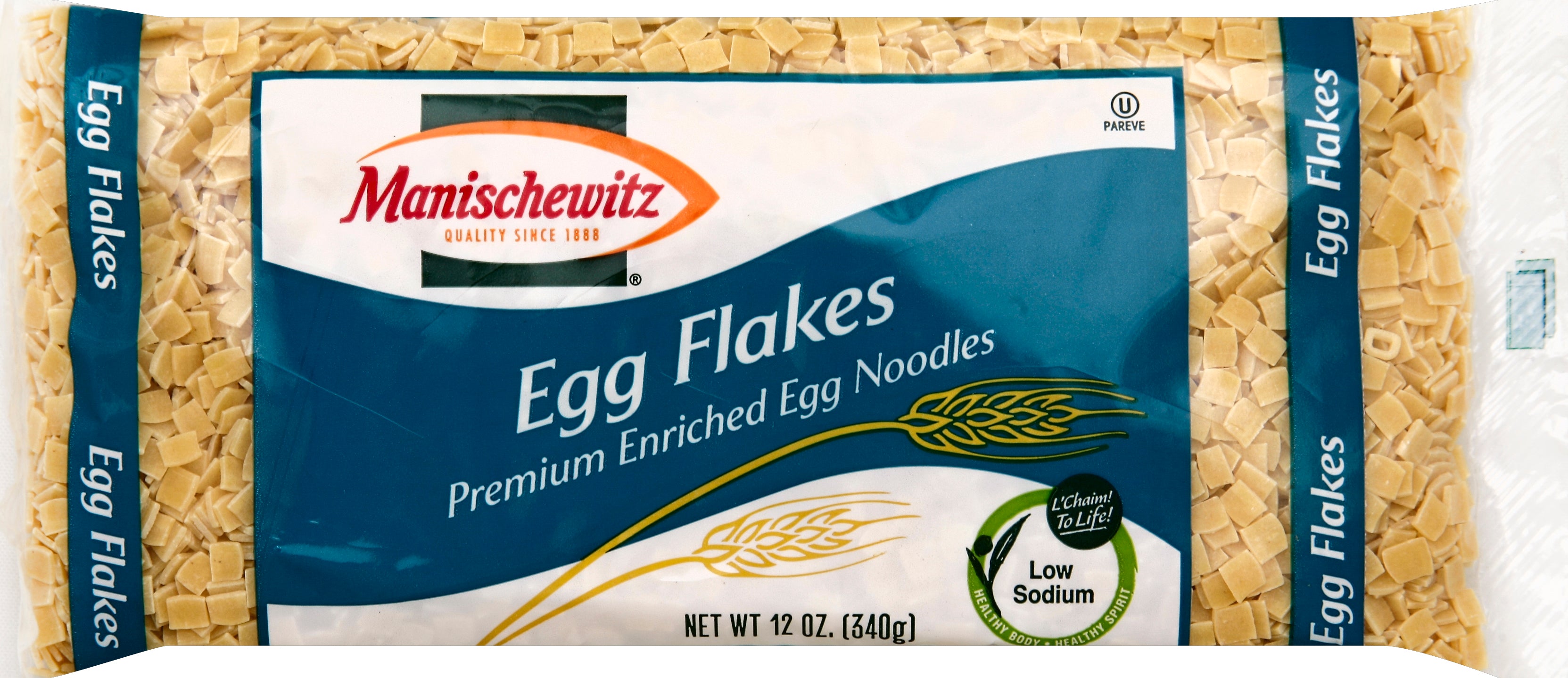 Noodle Egg Flakes Bag - Case of 12 - 12 Oz
