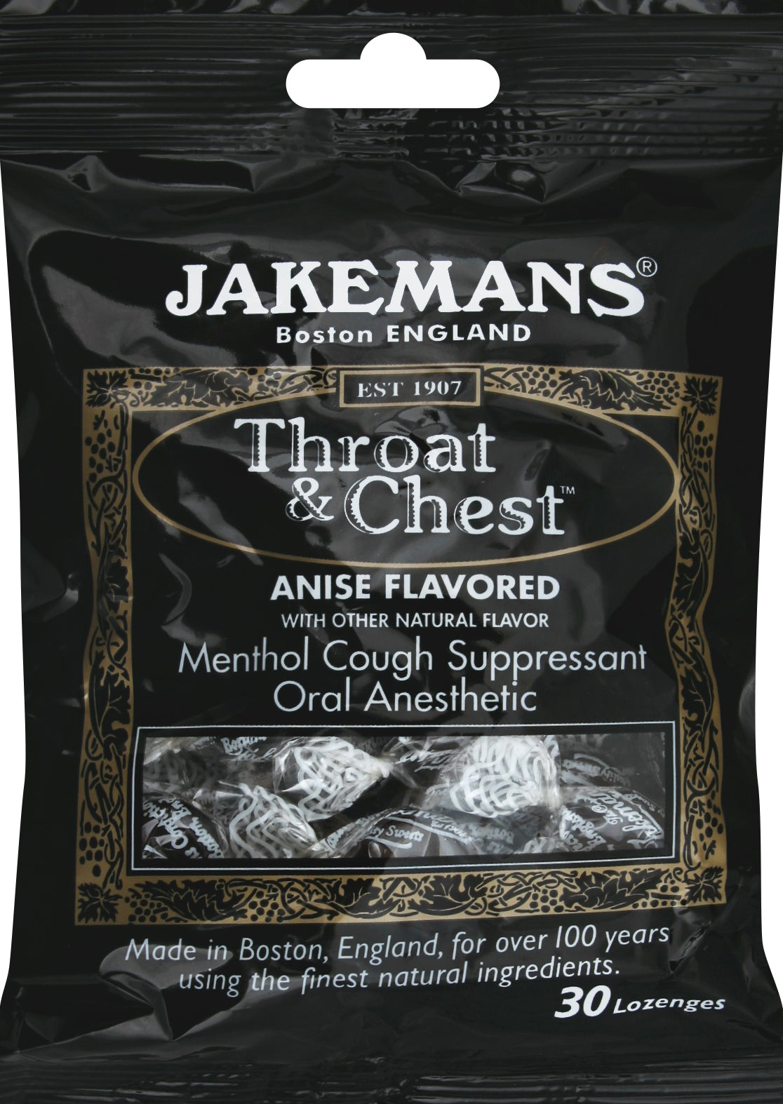 Jakemans Throat & Chest 30 ea - Case of 1
