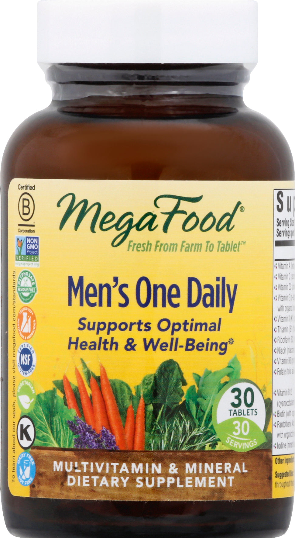 MegaFood One Daily 30 ea - Case of 1