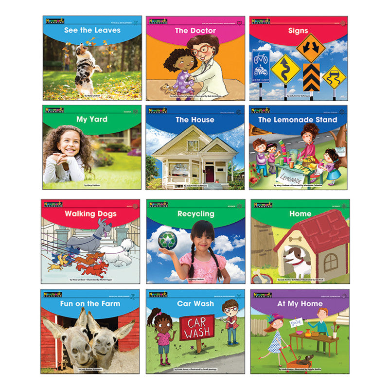 NEWMARK LEARNING - Early Rising Readers My Neighborhood Theme Set