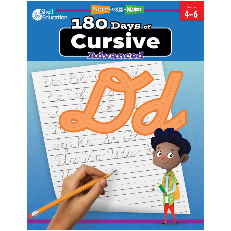 SHELL EDUCATION - 180 Days of Cursive: Advanced
