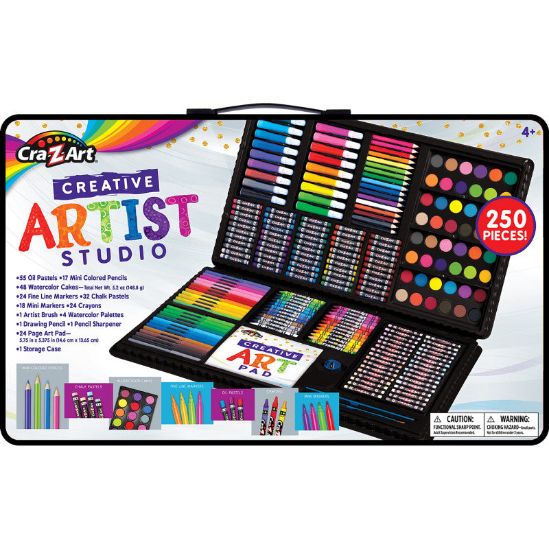 CRA-Z-ART - Super Art Set, 250 Pieces