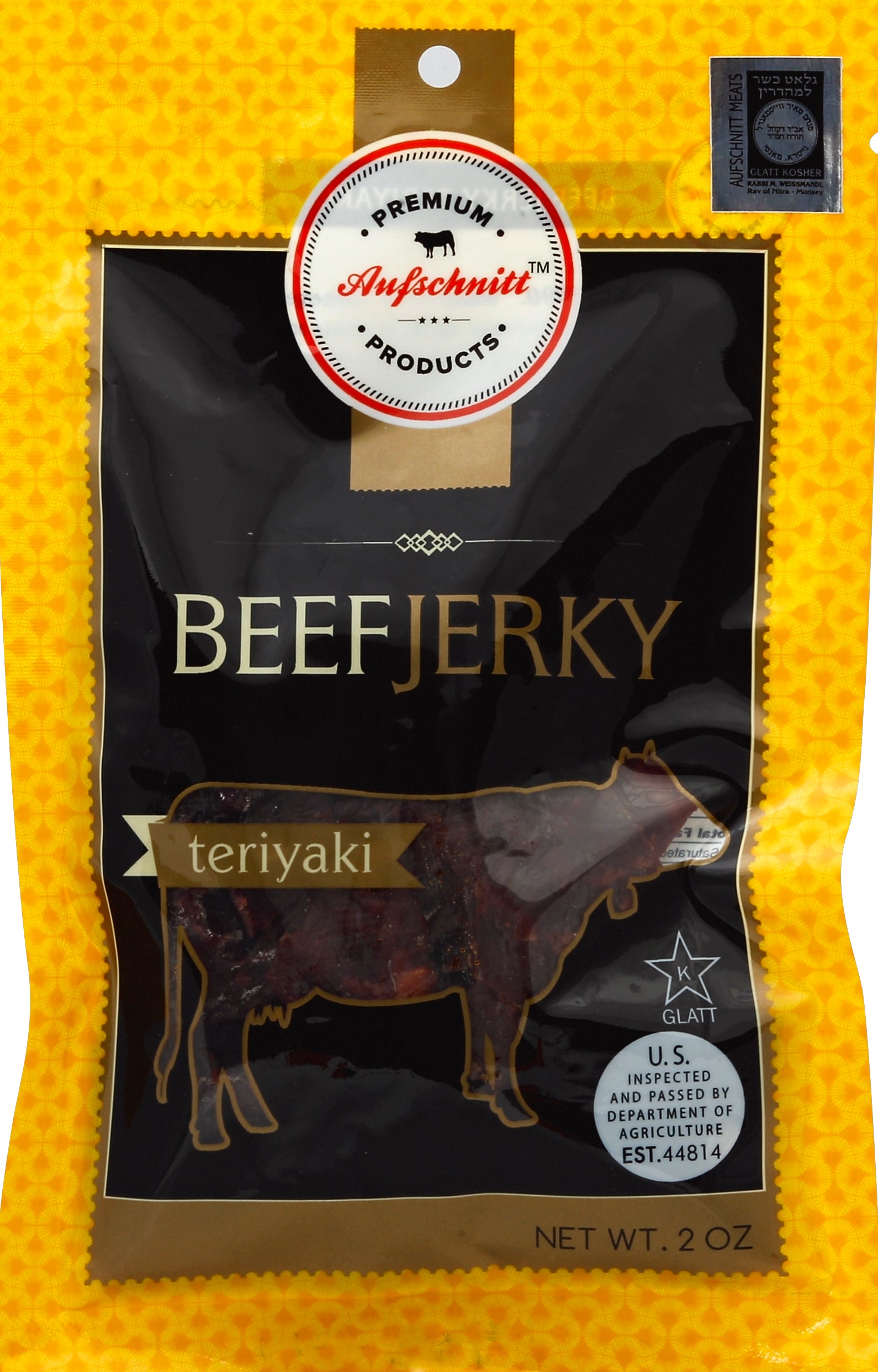 Aufschnitt Beef Jerky 2 oz - Case of 12
