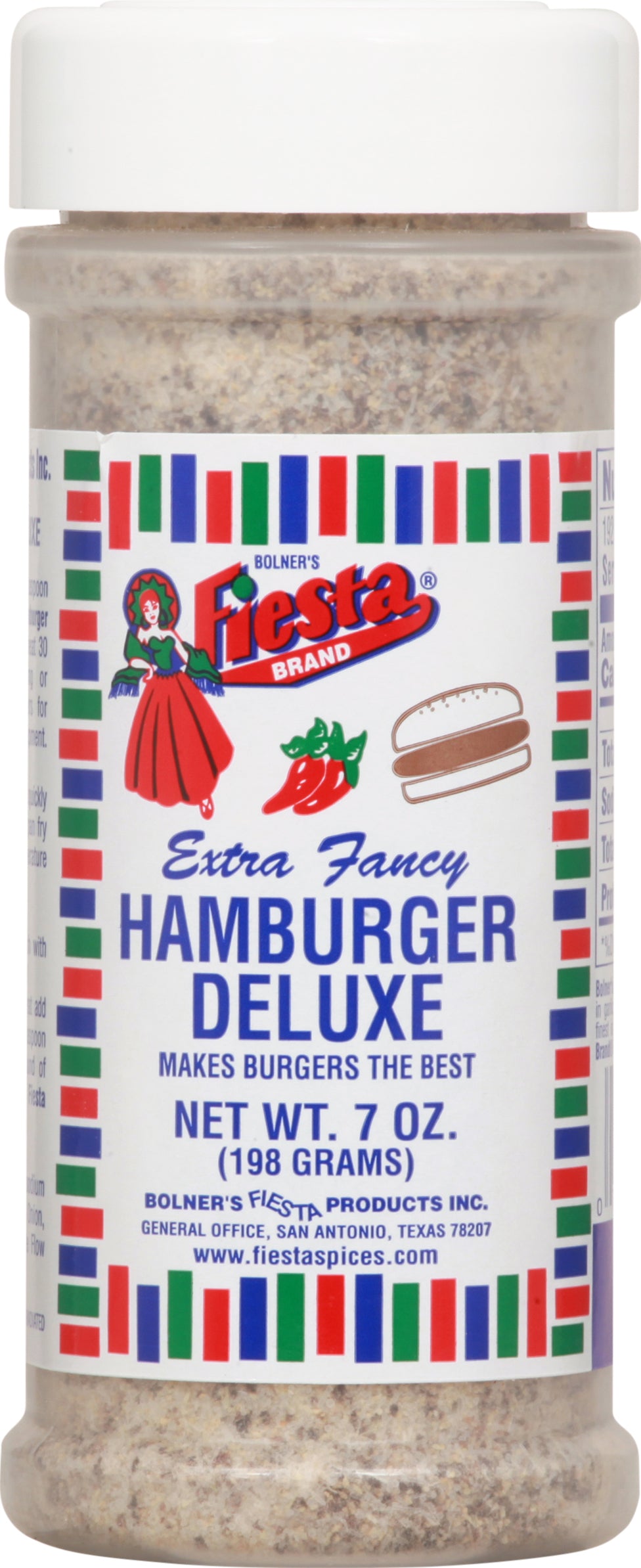 Fiesta Extra Fancy Hamburger Deluxe 7 oz - Case of 6