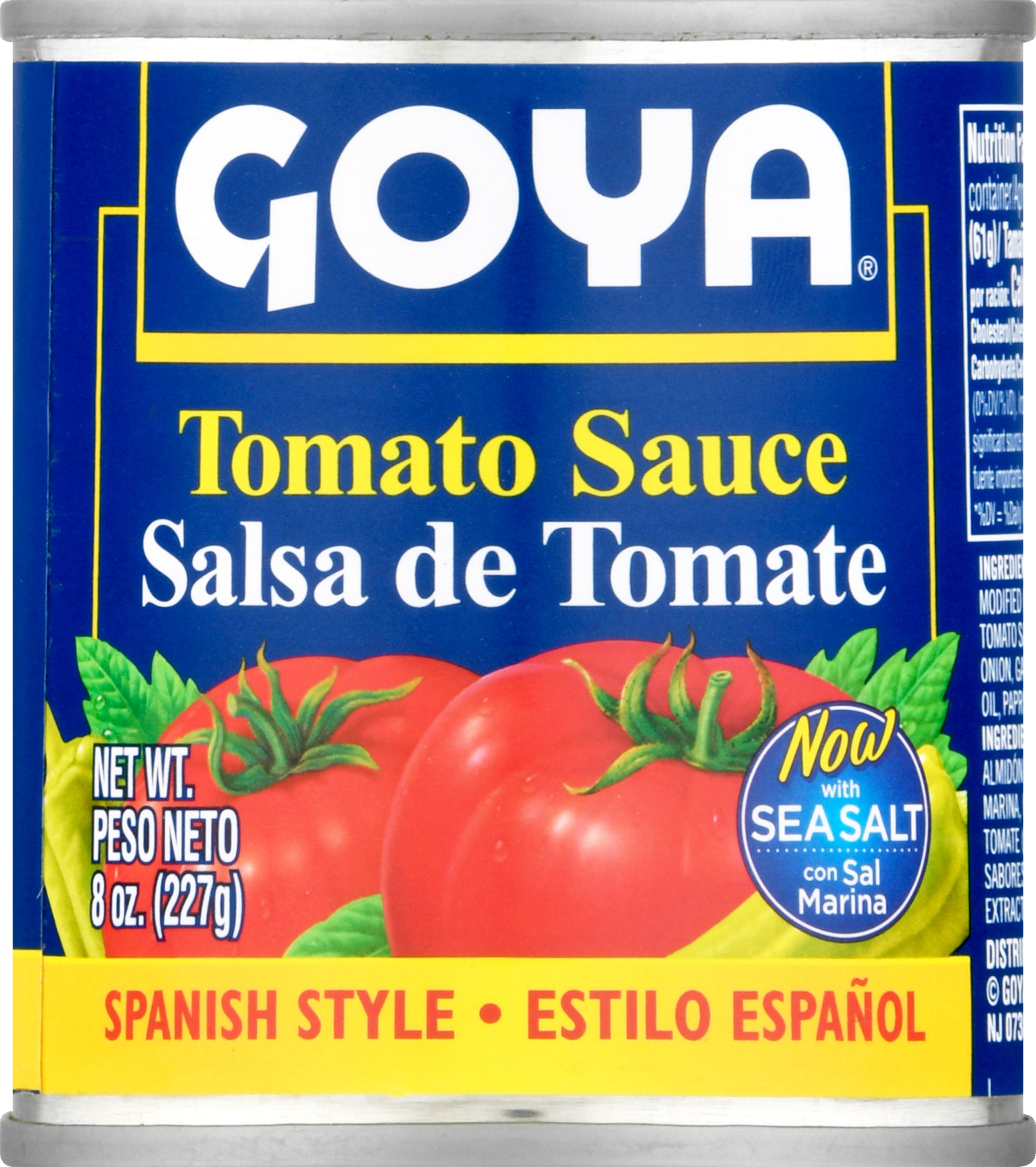 Goya Spanish Style Tomato Sauce 8 oz - Case of 48