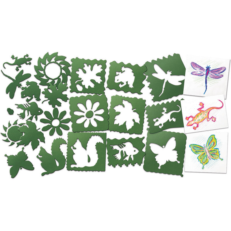 Nature Stencils, Pack of 10