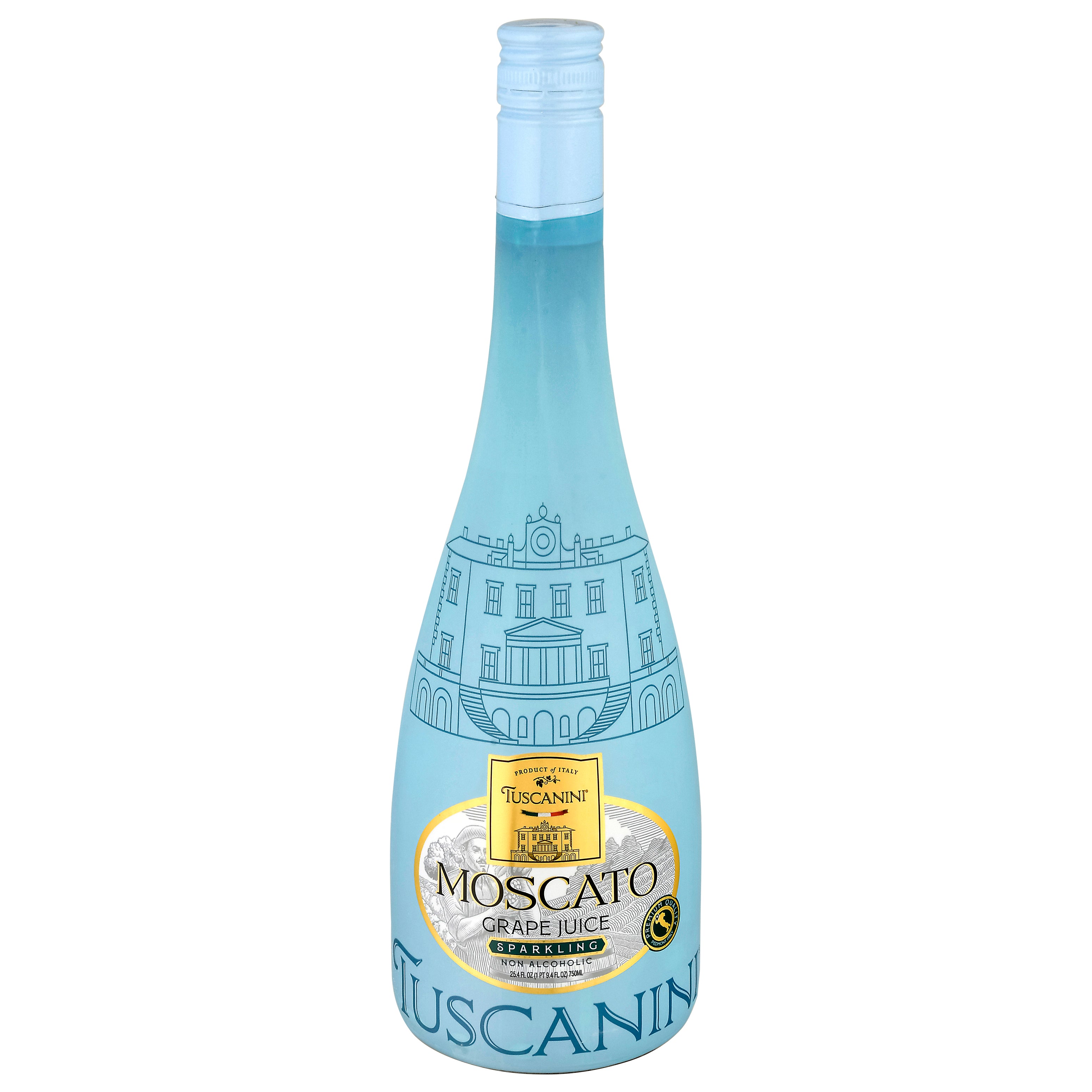 Tuscanini Moscato Sparkling Non Alcoholic Grape Juice 25.4 fl oz - Case of 6