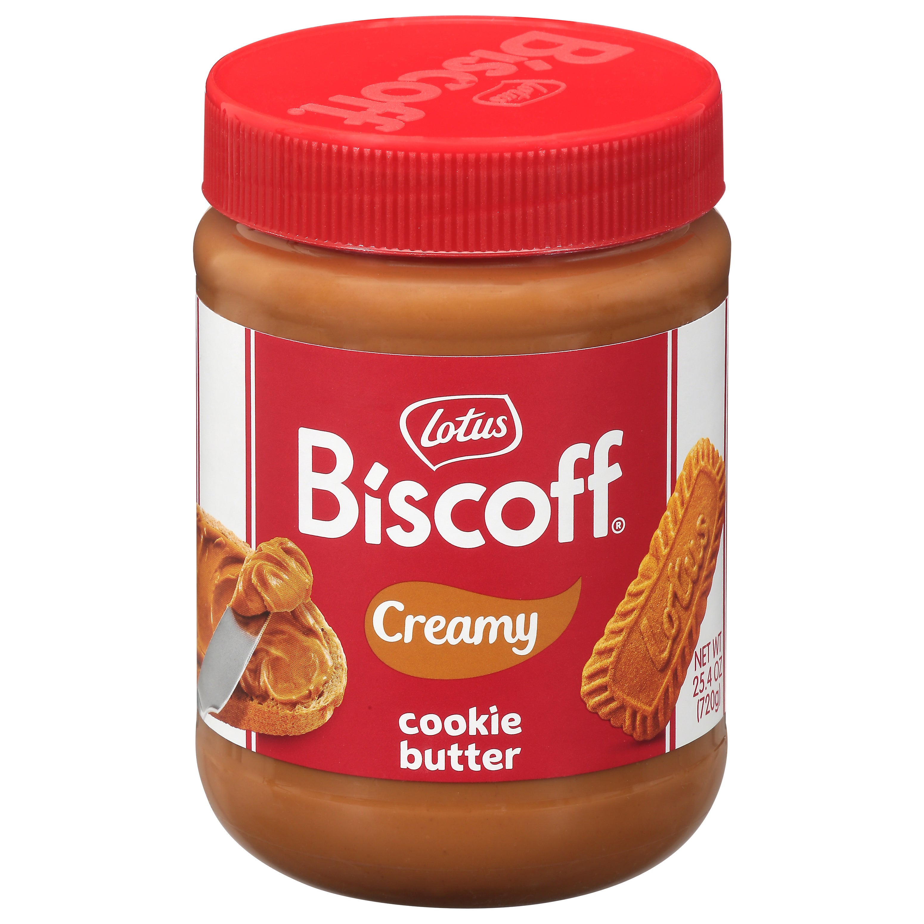 Lotus Biscoff Creamy Cookie Butter 25.4 oz - Case of 6