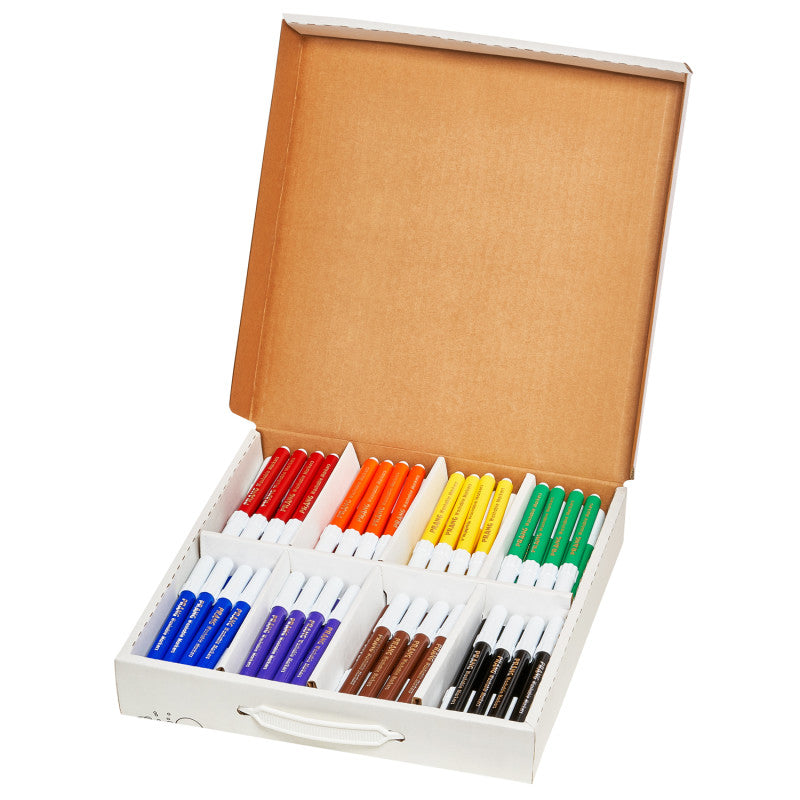 PRANG - Art Markers, Washable Master Pack, 8 Colors, 96 Markers