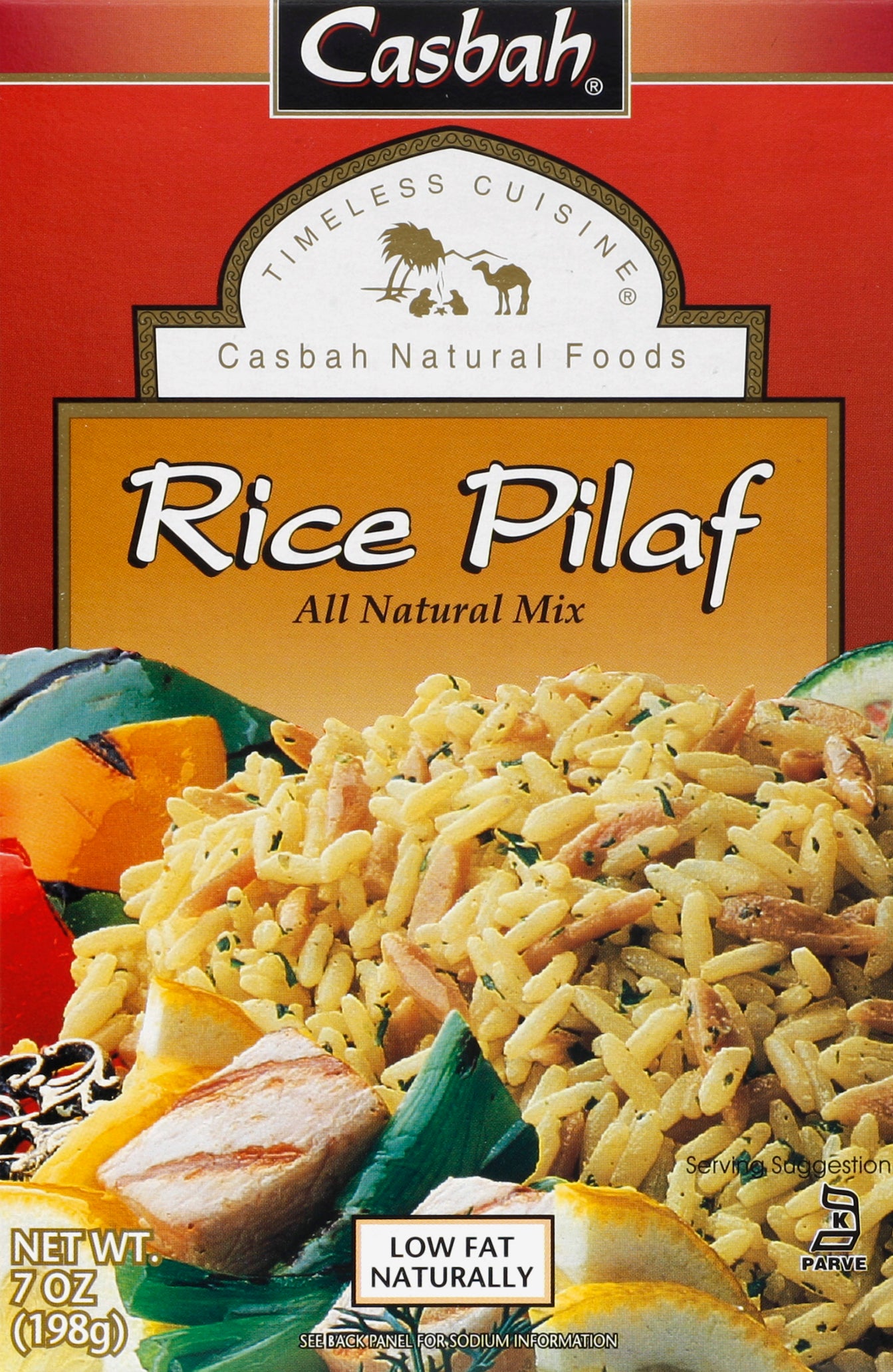 Casbah Rice Pilaf 7 oz - Case of 8
