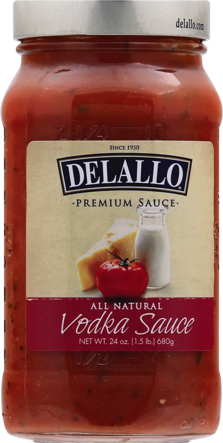 Delallo Vodka Sauce 24 oz - Case of 12