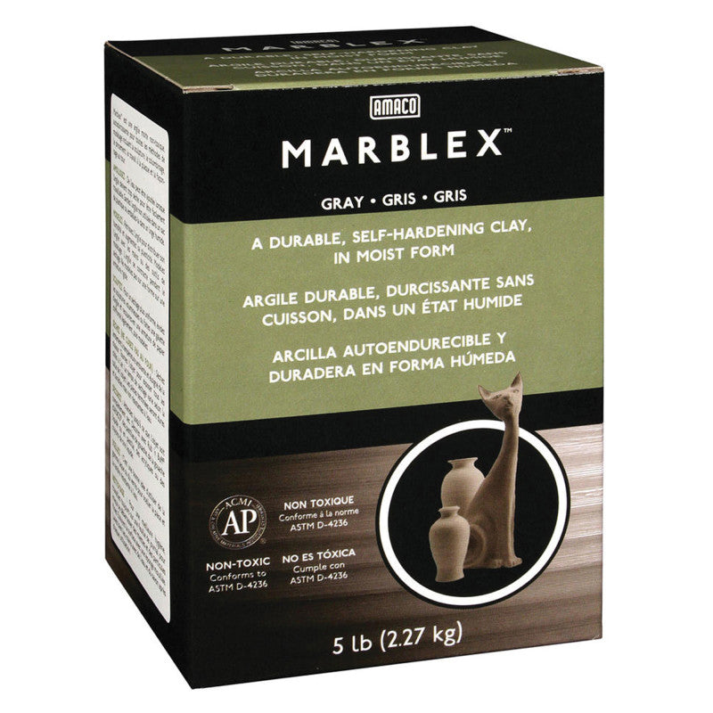 AMACO - Marblex™ Self-Hardening Clay, 5 lbs.