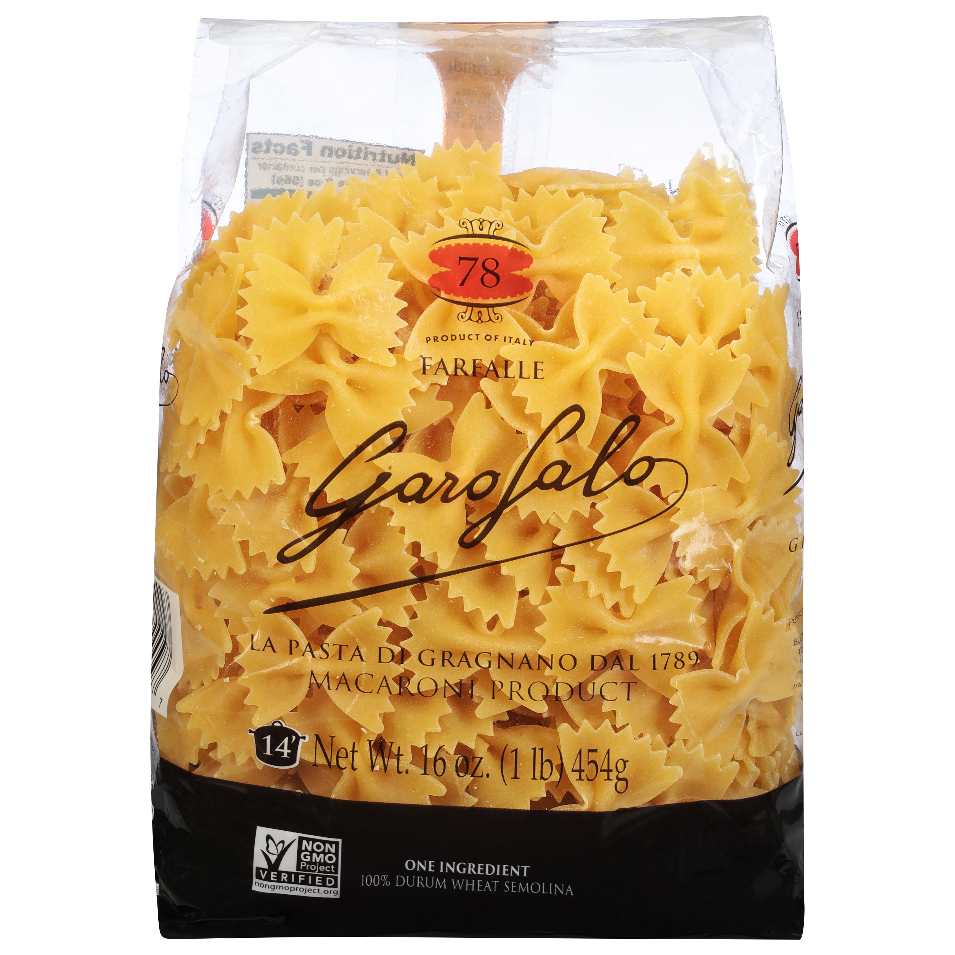 Garofalo Farfalle 16 oz - Case of 12