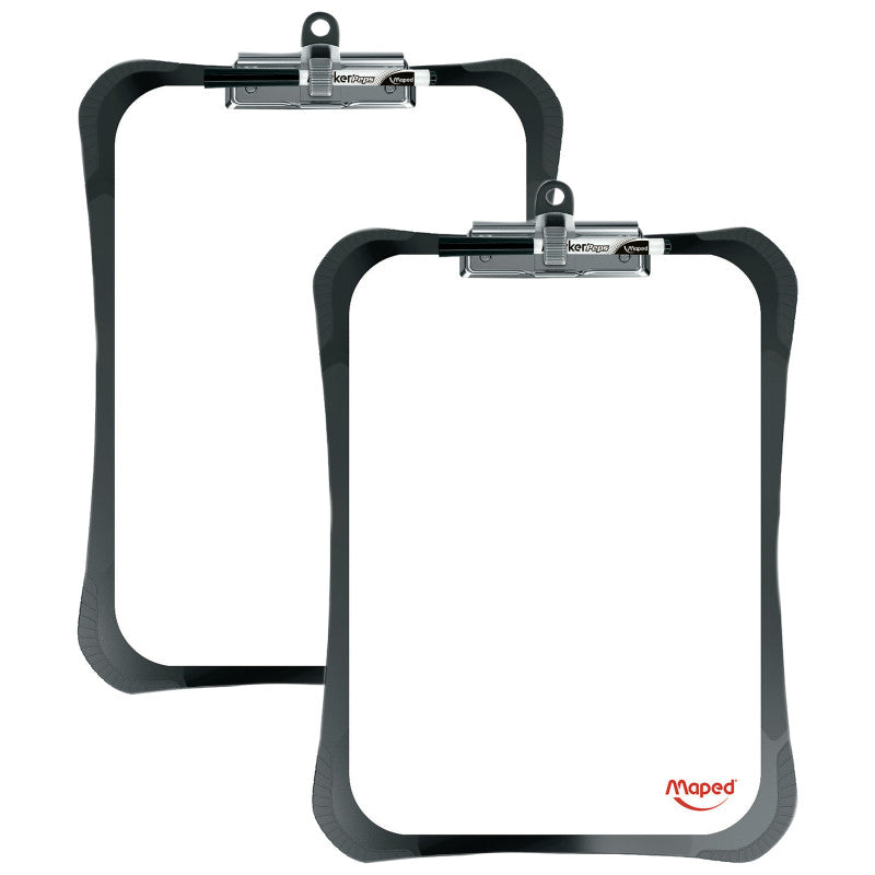 MAPED - Dry Erase Clipboard, Pack of 2