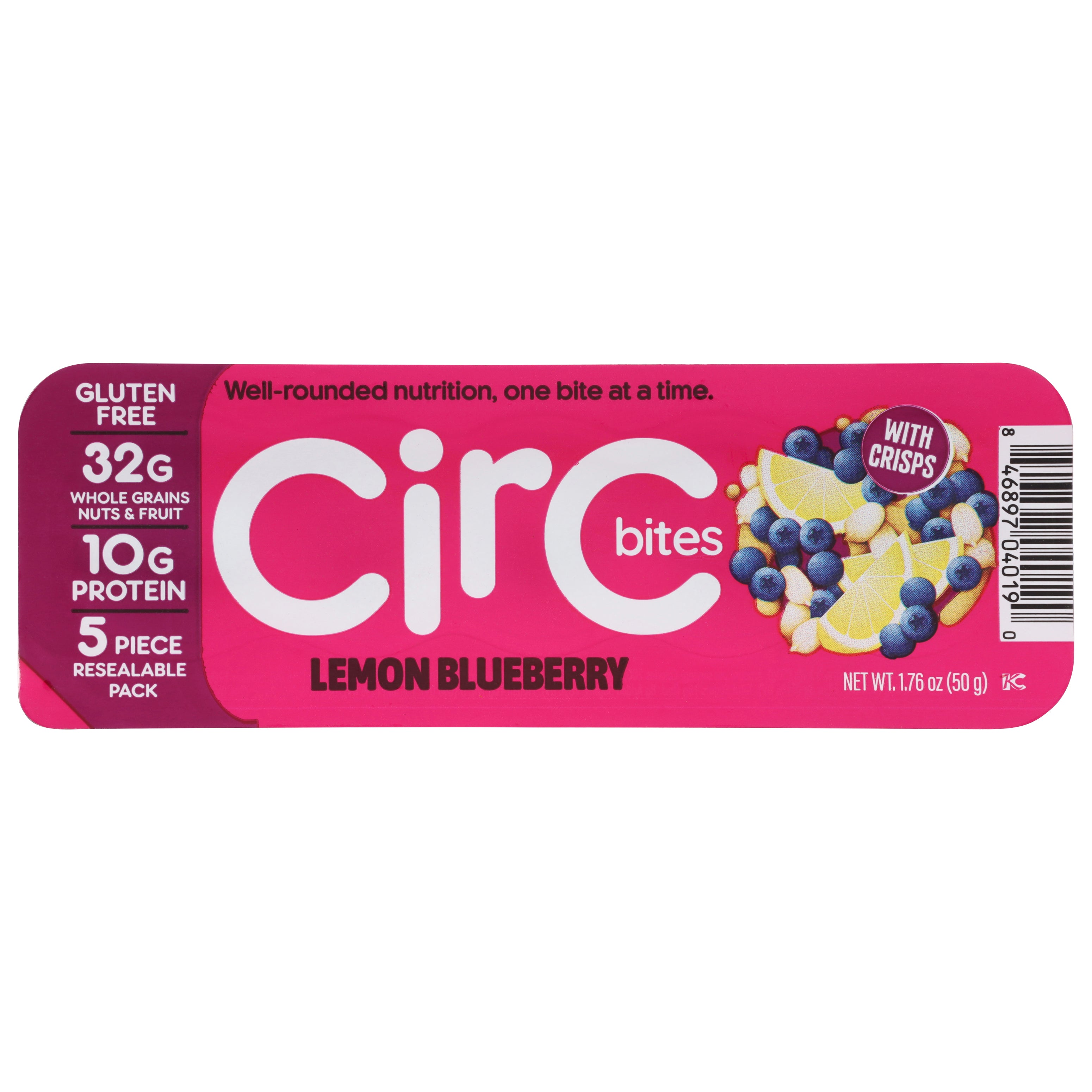 CirC Lemon Blueberry Bites with Crisps 5 ea - Case of 12