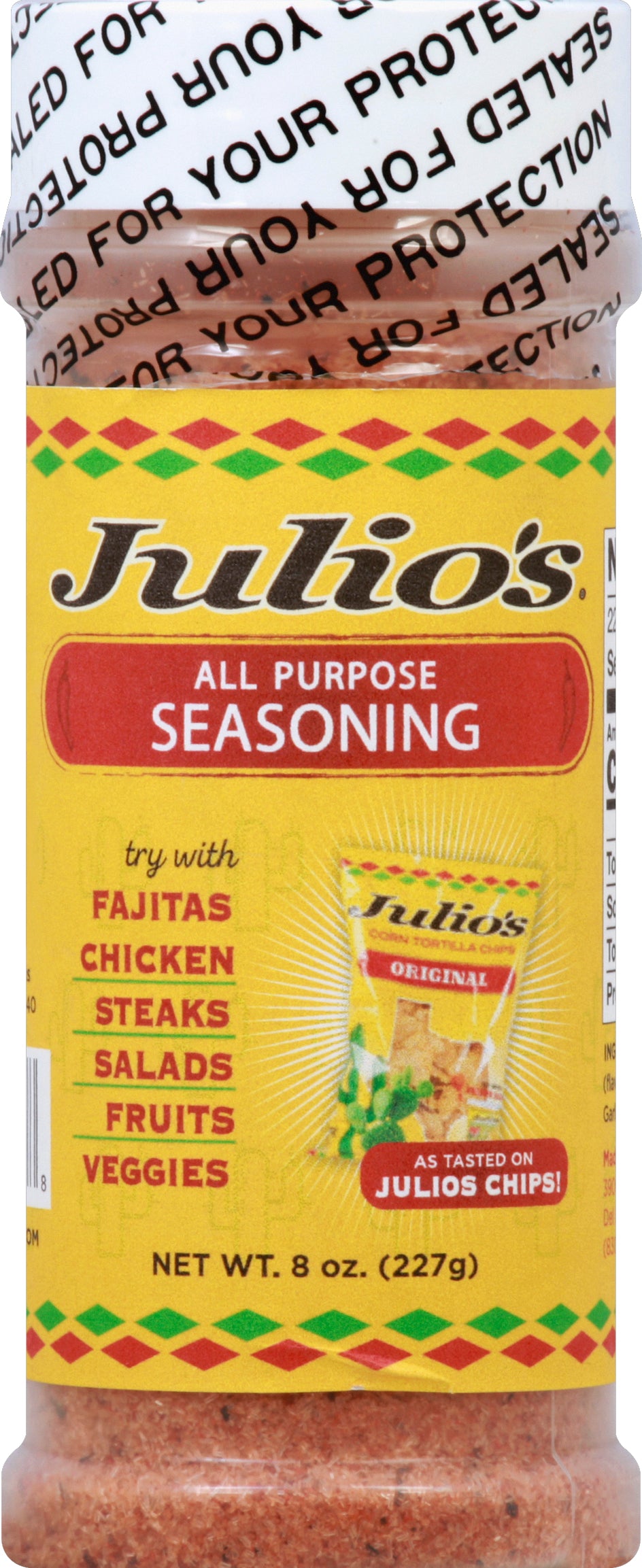 Julios Seasoning 8 oz - Case of 12