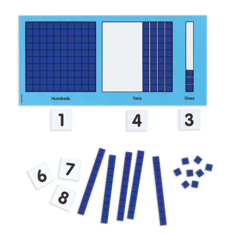 DIDAX - Magnetic Base Ten Place Value Frame Set