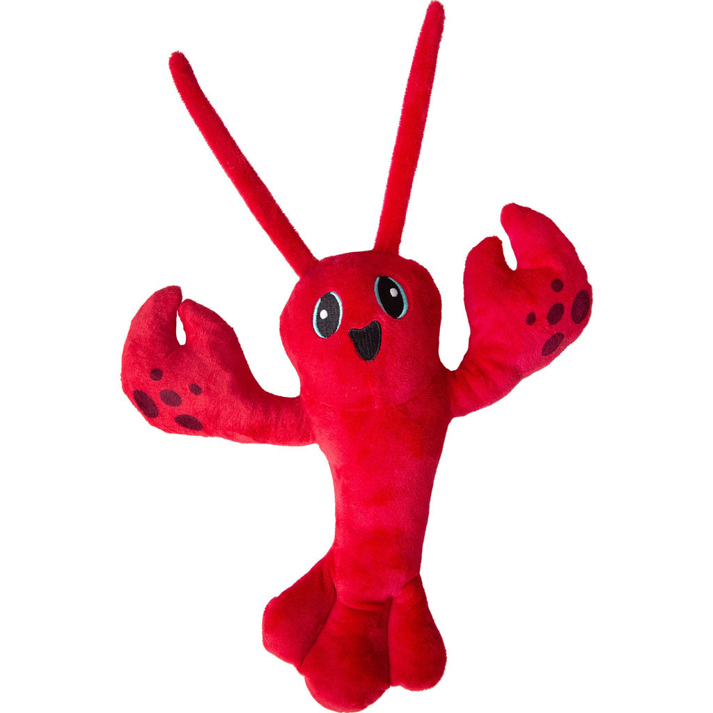 Snugarooz Luca The Lobster Plush Dog Toy (10 IN)