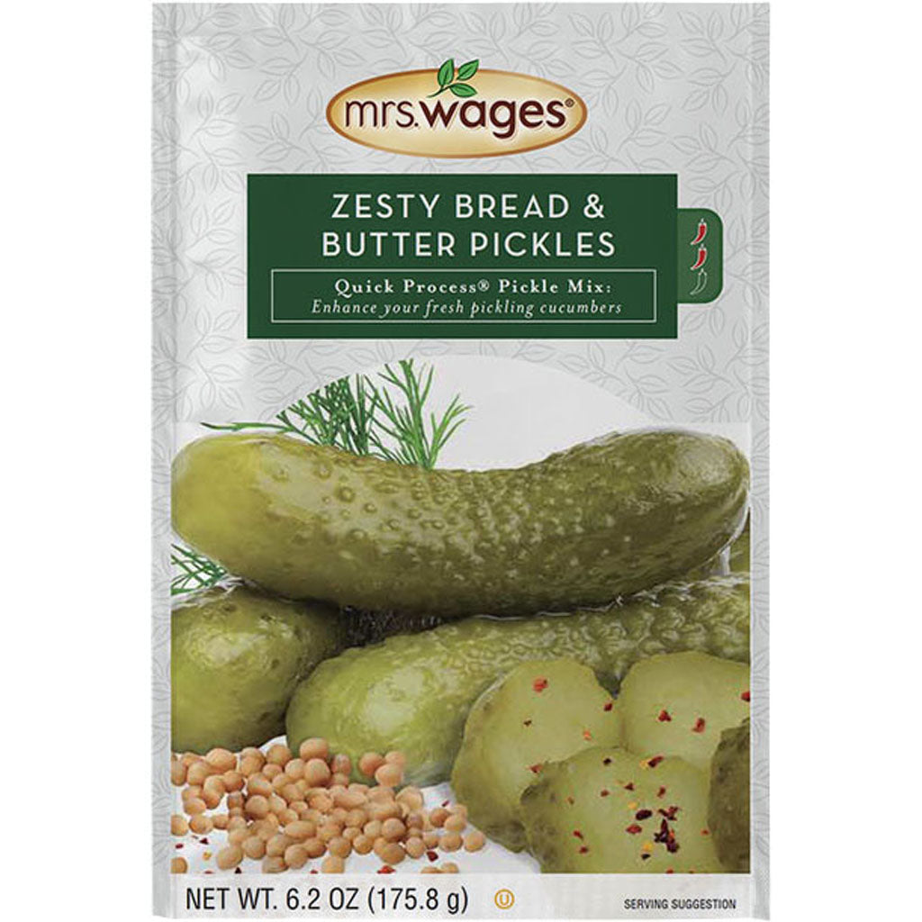 Mrs. Wages Quick Process Medium Zesty Pickle Mix (6.2 OZ)