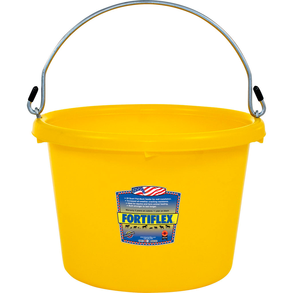 Fortiflex Utility Pail (YELLOW, 8 QT)