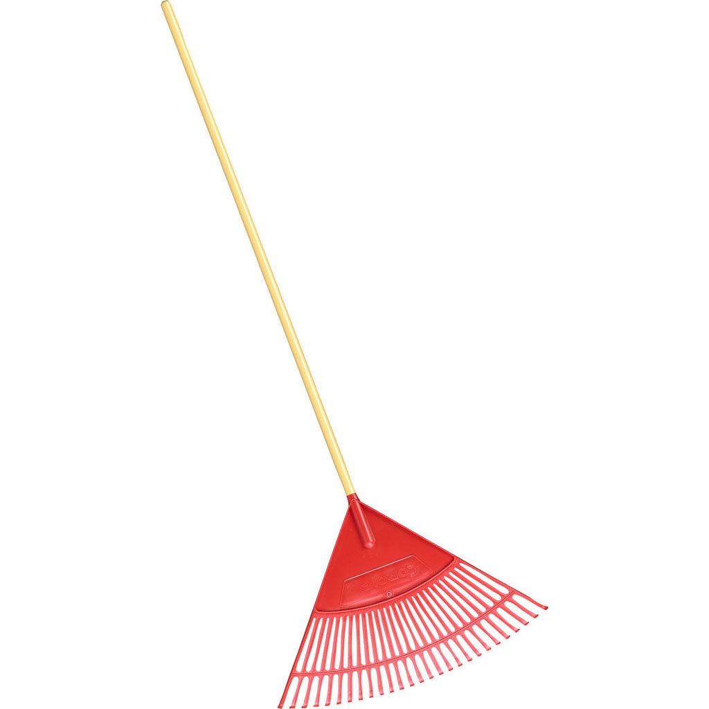 26 Tine Wood Handle Poly Leaf Rake (24 IN)