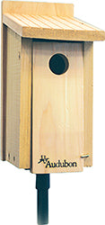 Cedar Bluebird House (TAN, 6.4 X6.4X11.75)