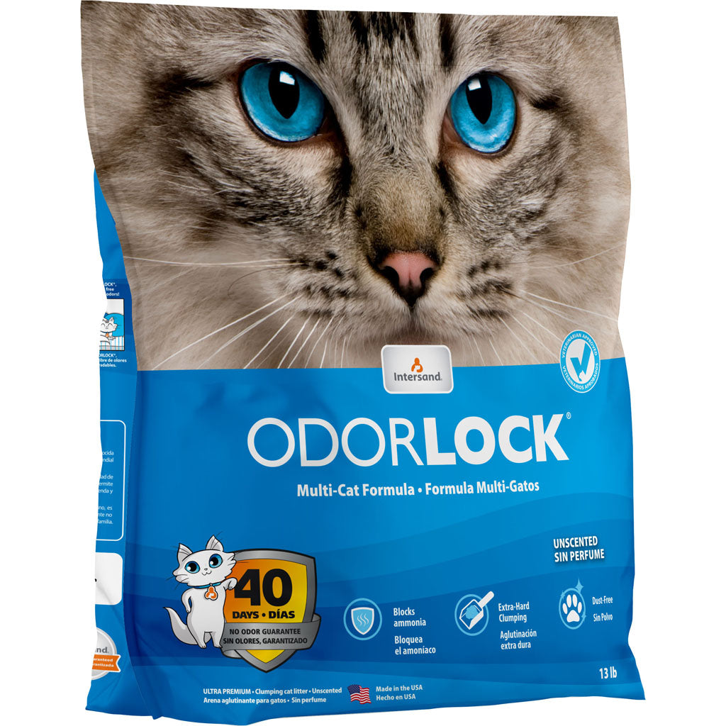 Odor Lock Clumping Cat Litter (UNSCENTED, 13 LB)